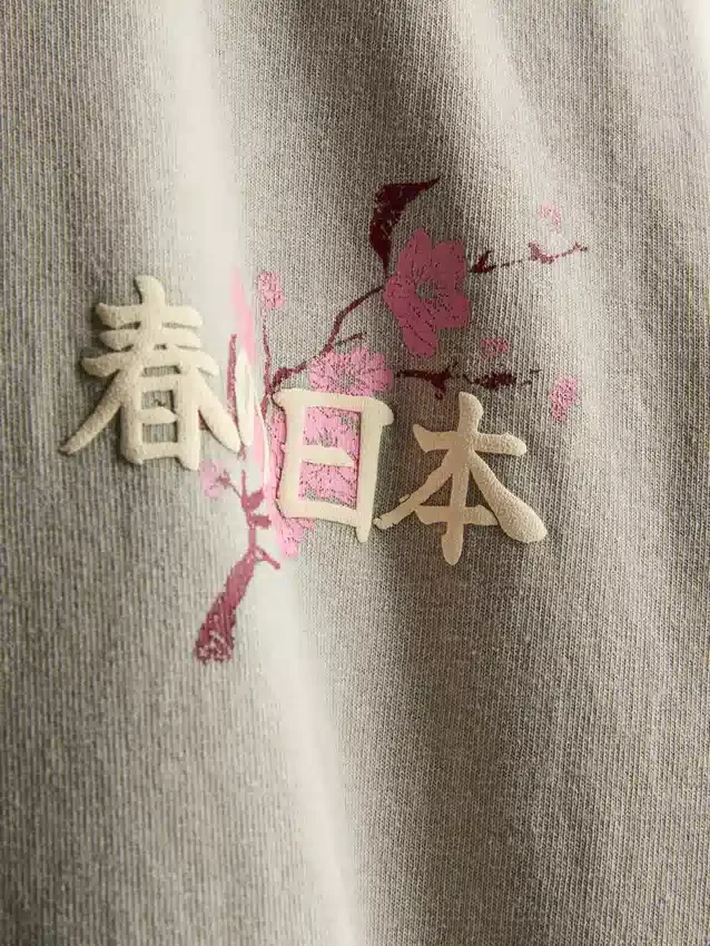 Washed japan graphic tee