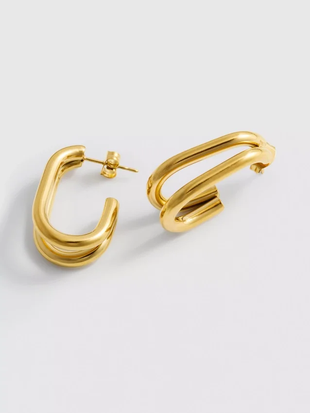 Waterproof double hoops