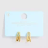 Waterproof double hoops