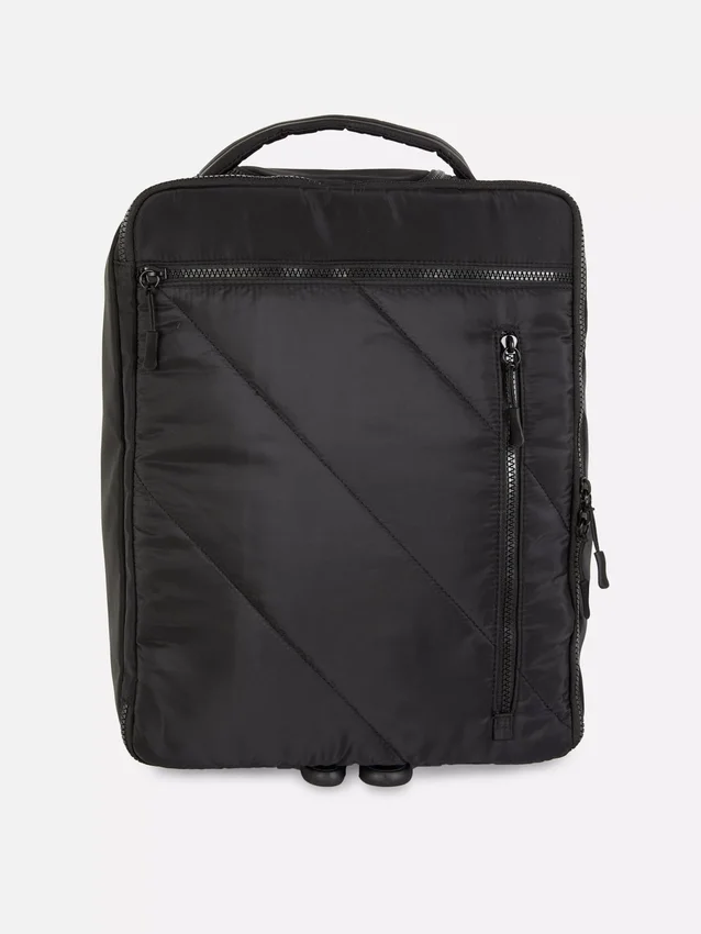 Wheeled travel backpack