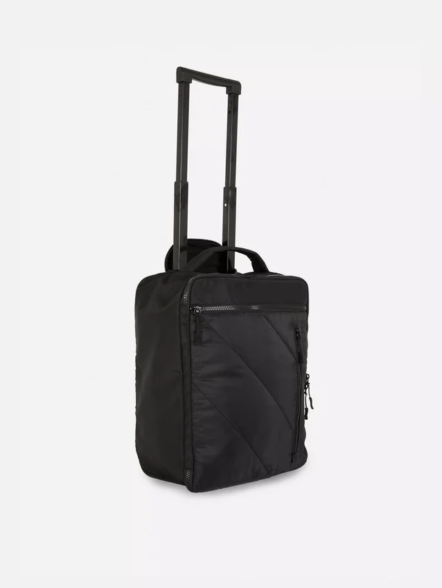 Wheeled travel backpack