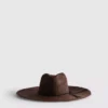 Wide-brim panama hat