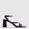 Wide fit block heel sandals