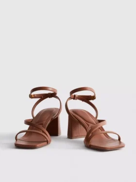 Wide fit block heel sandals