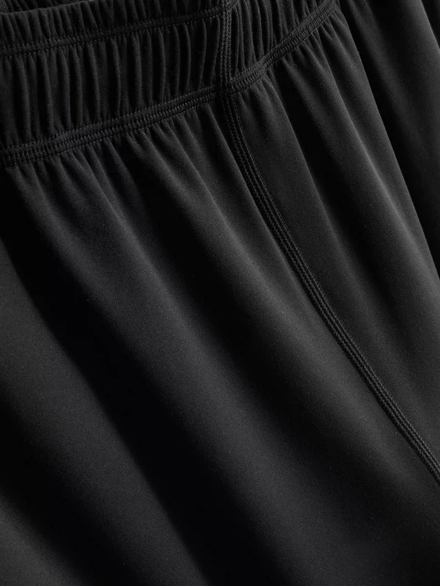 Wide-leg athleisure pants