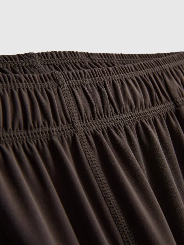 Wide-leg athleisure pants