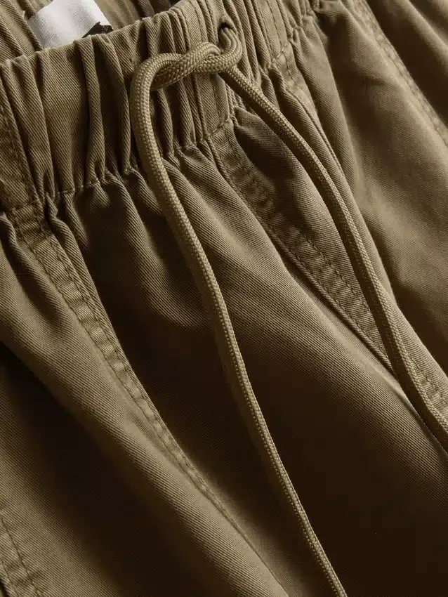 Wide leg seam detail utility pants