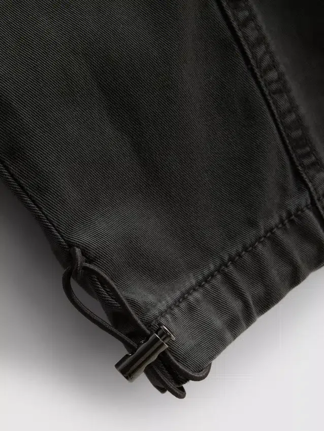 Wide leg seam detail utility pants