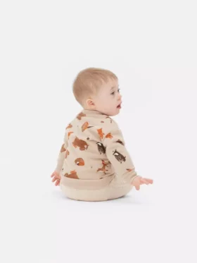 Woodland animal crew sweatshirt