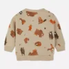 Woodland animal crew sweatshirt