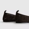 Woven ballet pumps