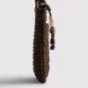 Woven beaded phone bag