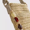 Woven beaded phone bag