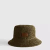 Woven bucket hat
