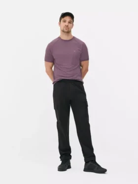Woven cargo joggers