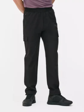 Woven cargo joggers