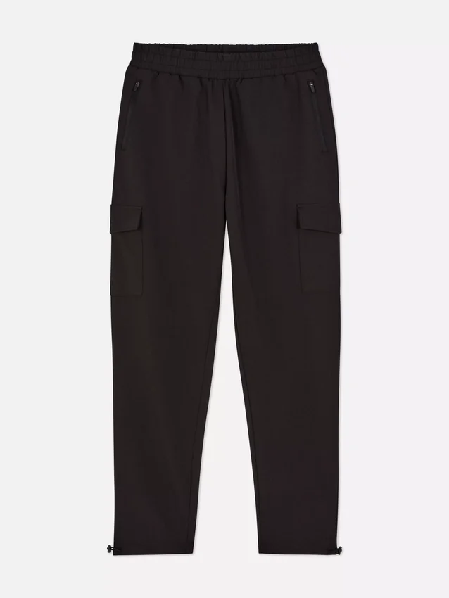 Woven cargo joggers