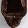 Woven clutch bag