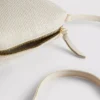 Woven-effect crossbody bag