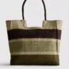Woven shopper