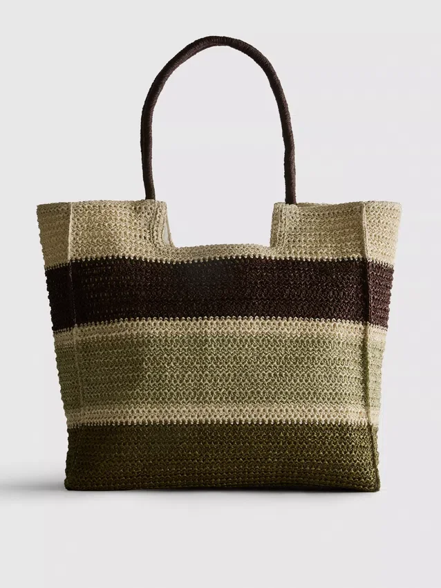 Woven shopper