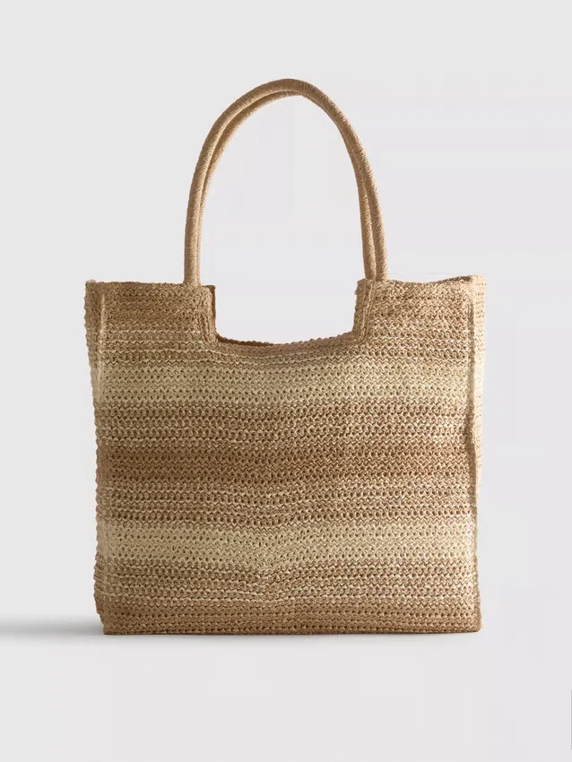 Woven shopper
