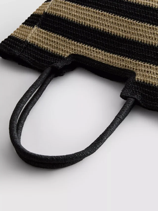 Woven shopper