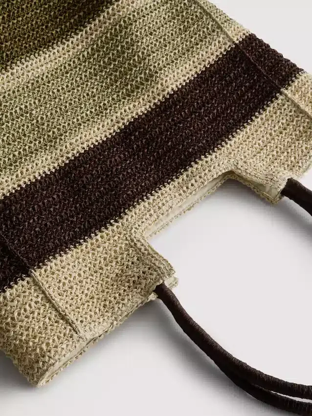 Woven shopper