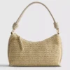 Woven shoulder bag