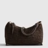 Woven shoulder bag