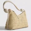 Woven shoulder bag