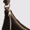 Woven shoulder bag