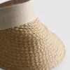 Woven sun visor