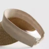 Woven sun visor