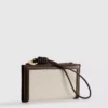 Woven wristlet wallet