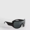 Wraparound shield sunglasses