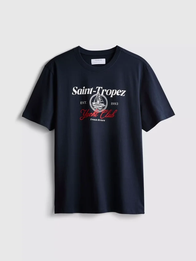 Yacht club graphic t-shirt