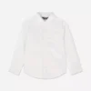 Younger boy long sleeve oxford shirt