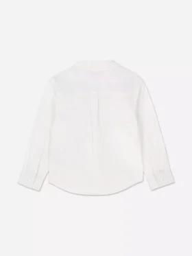 Younger boy long sleeve oxford shirt