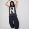 Yungblud cotton graphic tank top