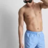 Zig-zag swimming shorts
