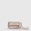 Zip around wristlet wallet