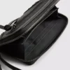 Zip around wristlet wallet