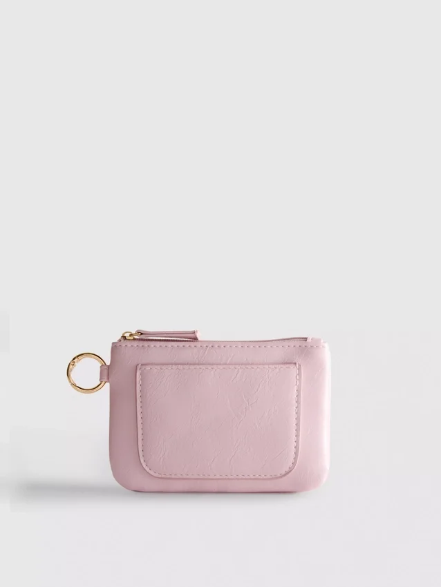 Zip card holder purse