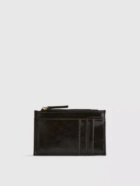 Zip card holder purse