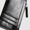 Zip card holder purse