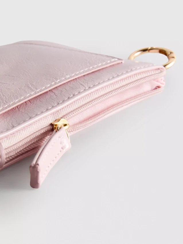 Zip card holder purse
