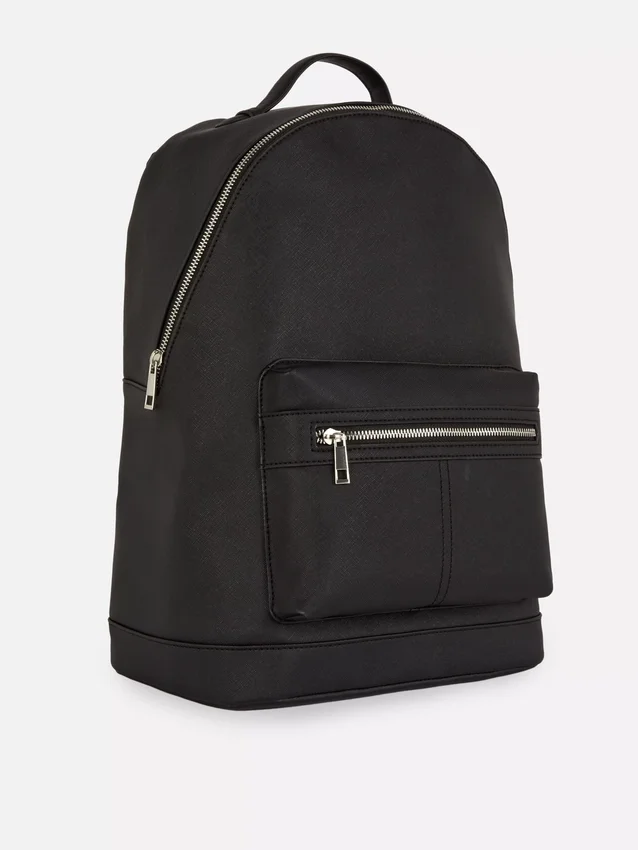 Zip-up backpack