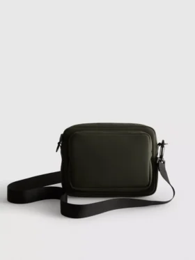 Zip-up crossbody purse