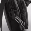 Zip-up crossbody purse